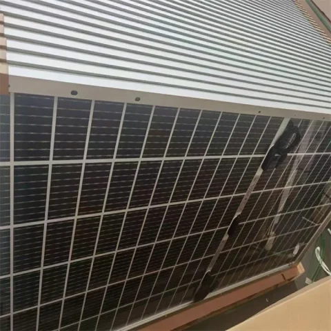 晶澳太阳能板 单晶半片太阳能组件